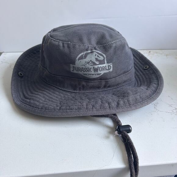 Jurassic World Safari Boonie Hat • Universal Studios • Gray • Adult Adjustable - Picture 1 of 3